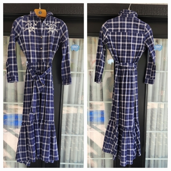 Chan Luu‎ Dress With  Belt - Picture 1 of 4